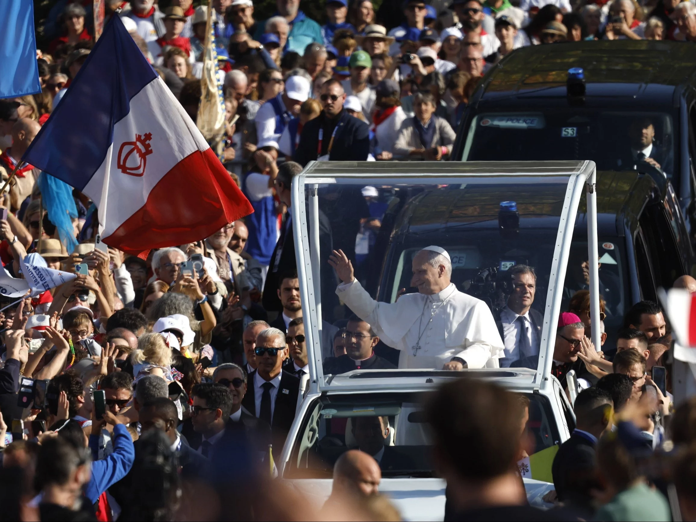 Papież we Francji