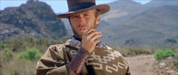 Clint Eastwood w filmie "Dobry, zły i brzydki"
