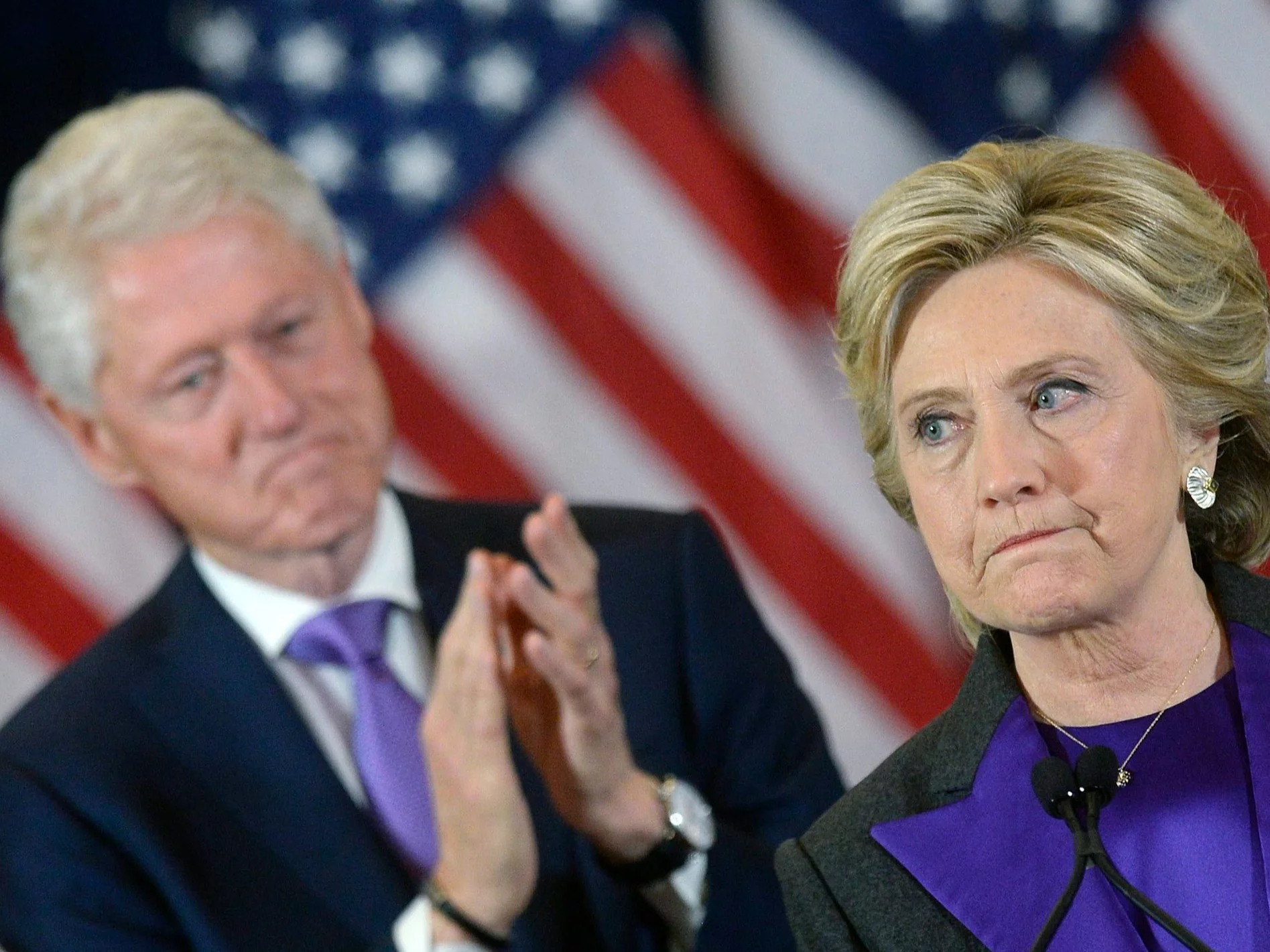 Hillary i Bill Clintonowie