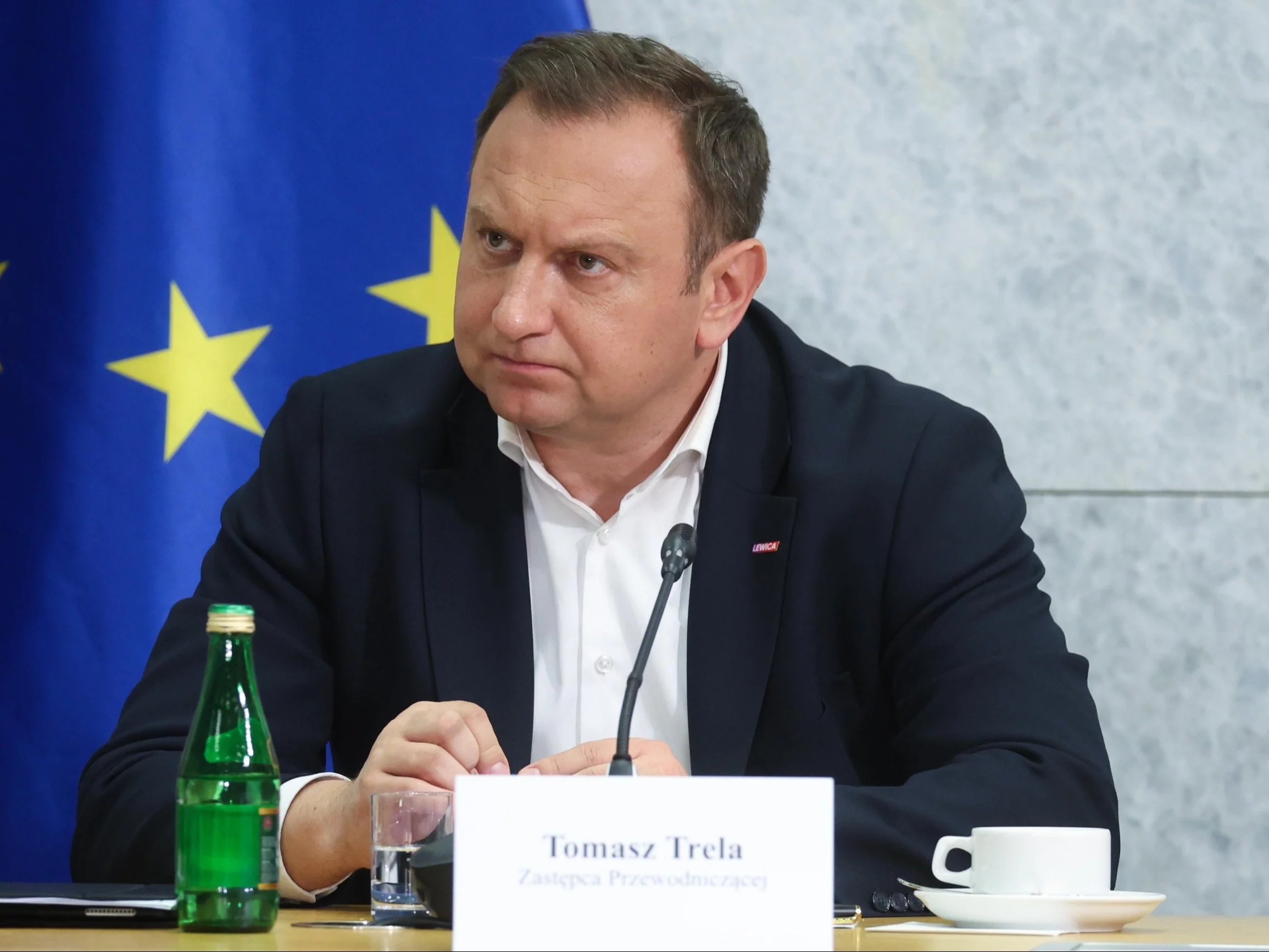 Poseł Lewicy Tomasz Trela