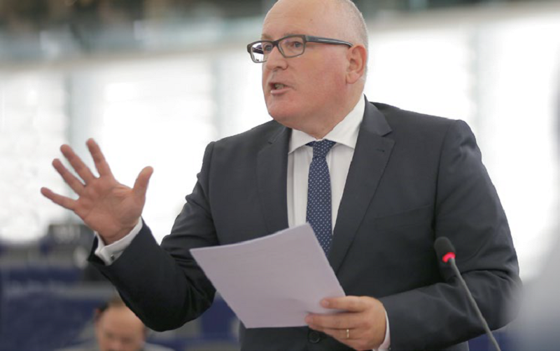 Frans Timmermans, wiceprzewodniczący Komisji Europejskiej