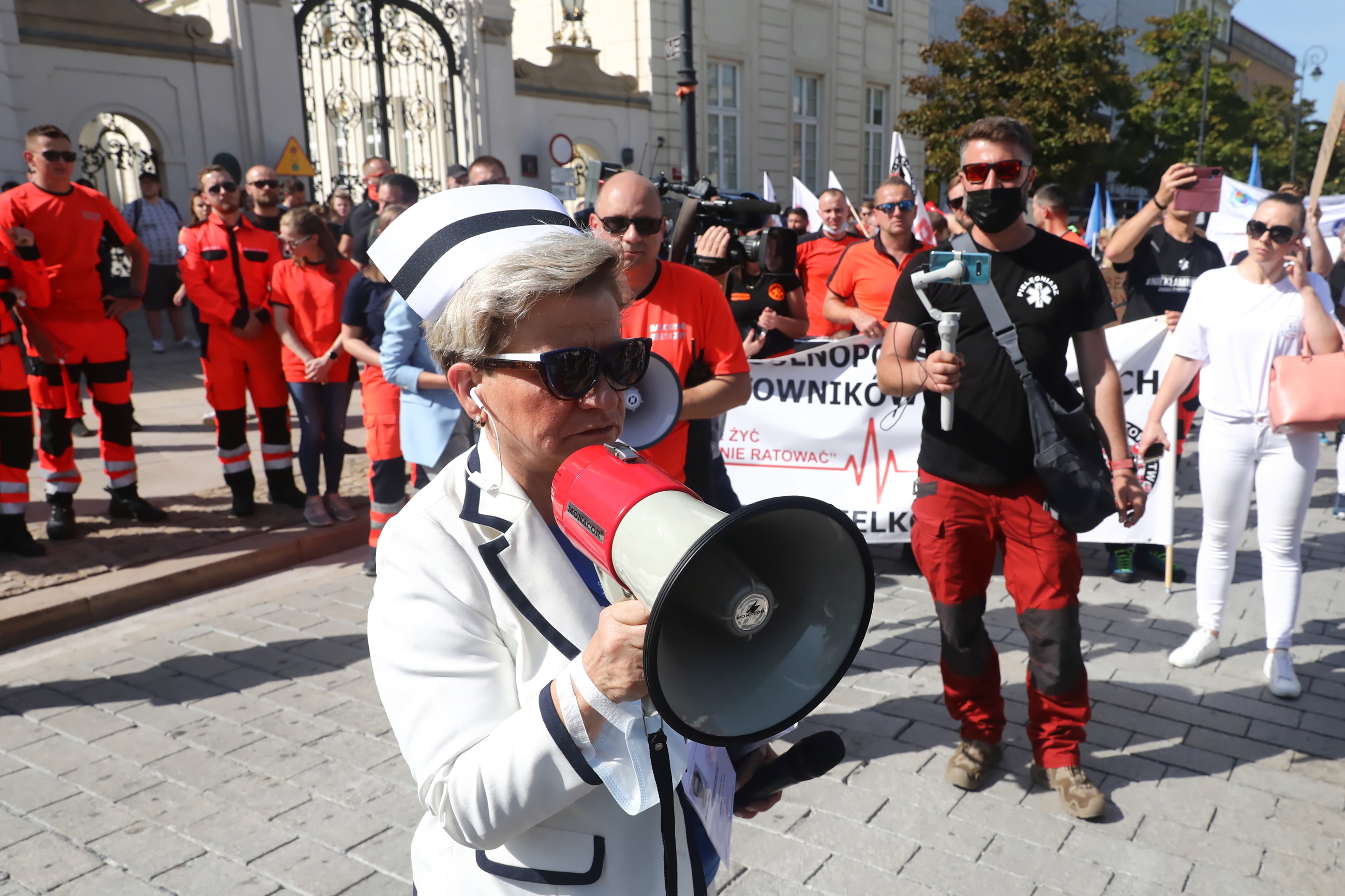 Protest medyków, Warszawa