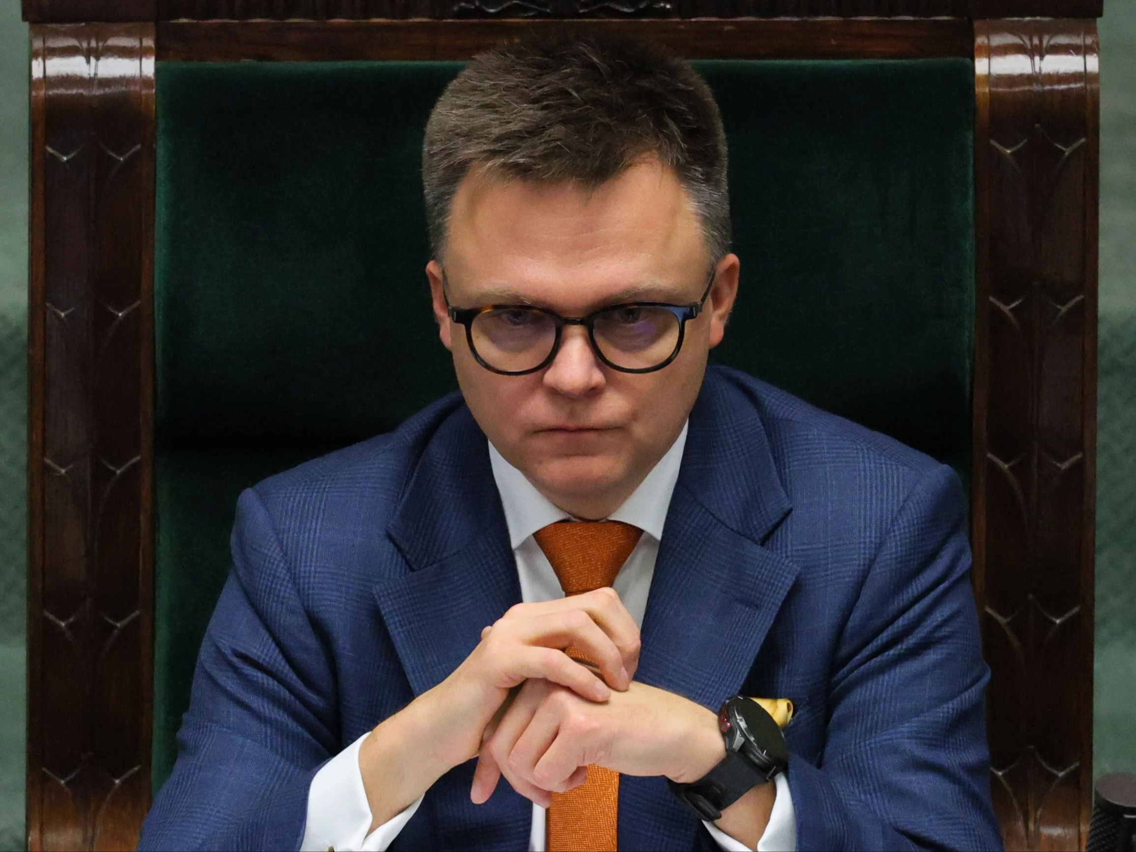 Wicemarszałek Sejmu Szymon Hołownia