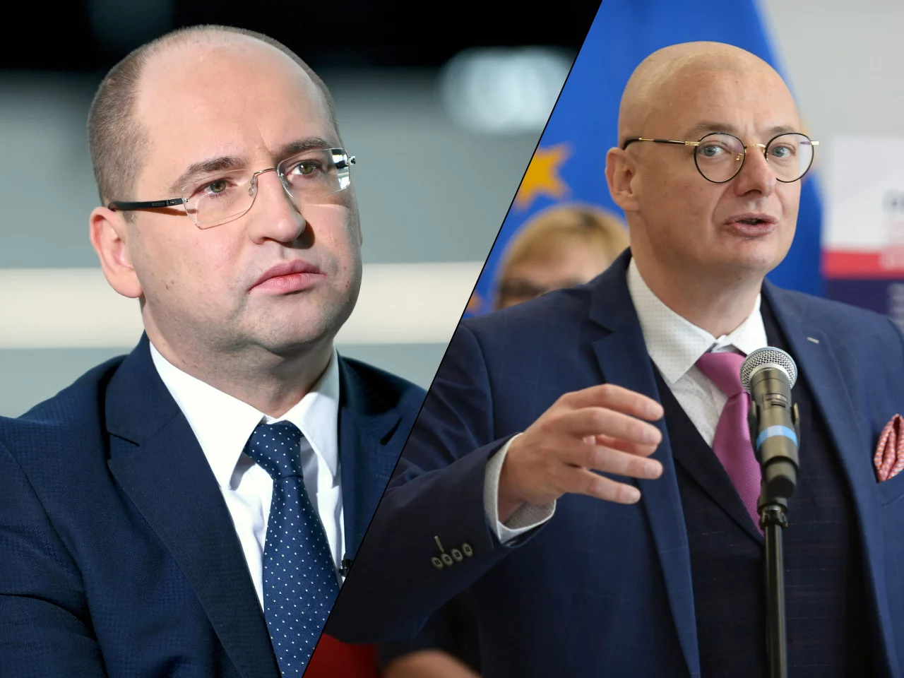 Adam Bielan i Michał Kamiński