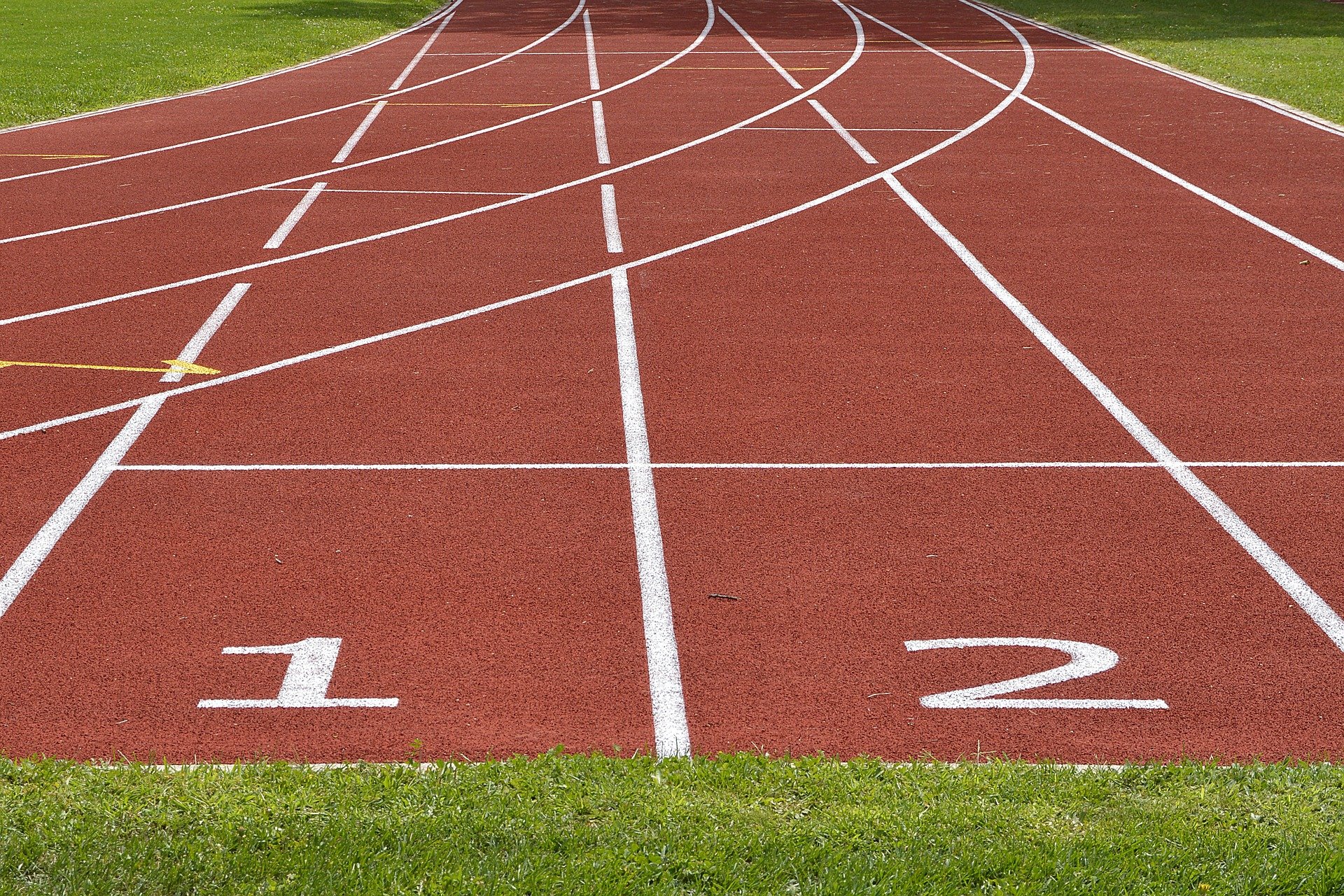 Bieżnia do zawodów lekkoatletycznych