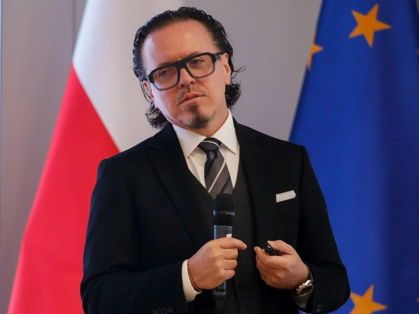 Minister aktywów państwowych Wojciech Balczun