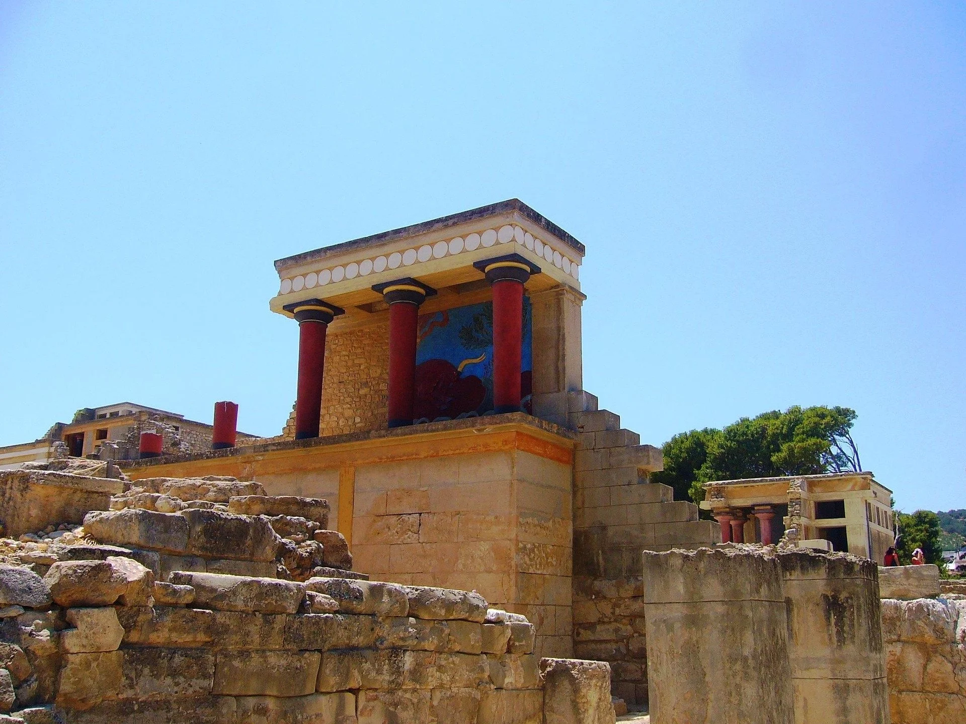 Pałac w Knossos, Kreta