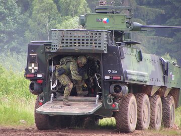 Ćwiczenia czeskich sił zbrojnych