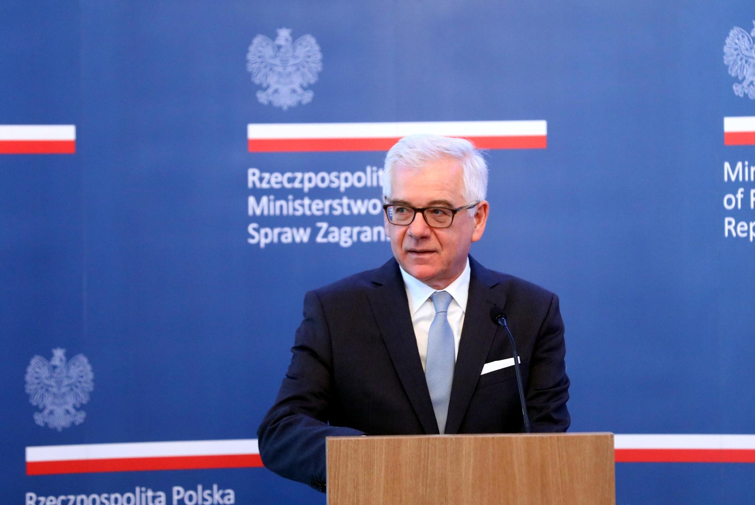 Minister Spraw Zagranicznych Jacek Czaputowicz