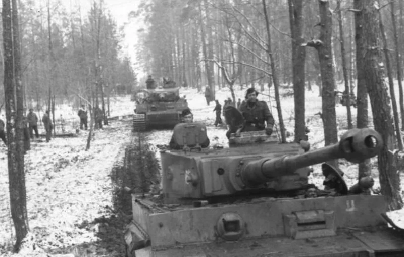 Dywizja „Das Reich” w czasie agresji na ZSRR. Okolice miasta Kropywnycki, grudzień 1943