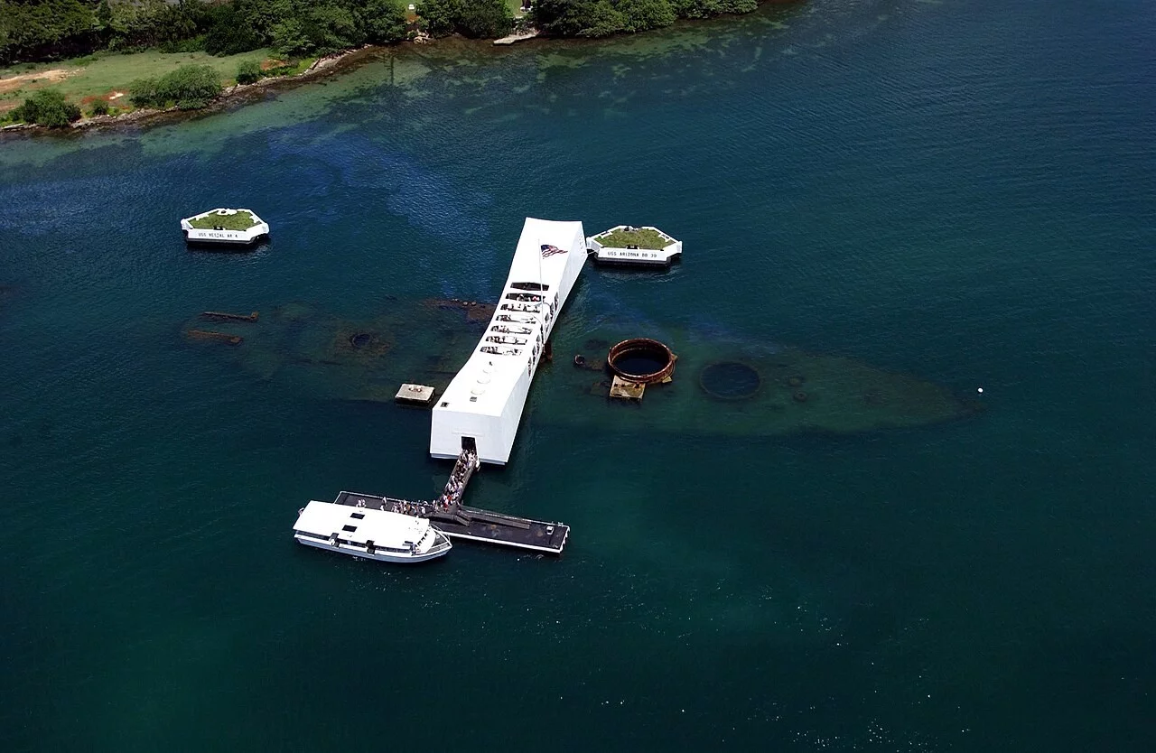 Pawilon muzealny nad wrakiem USS „Arizona”, Pearl Harbor