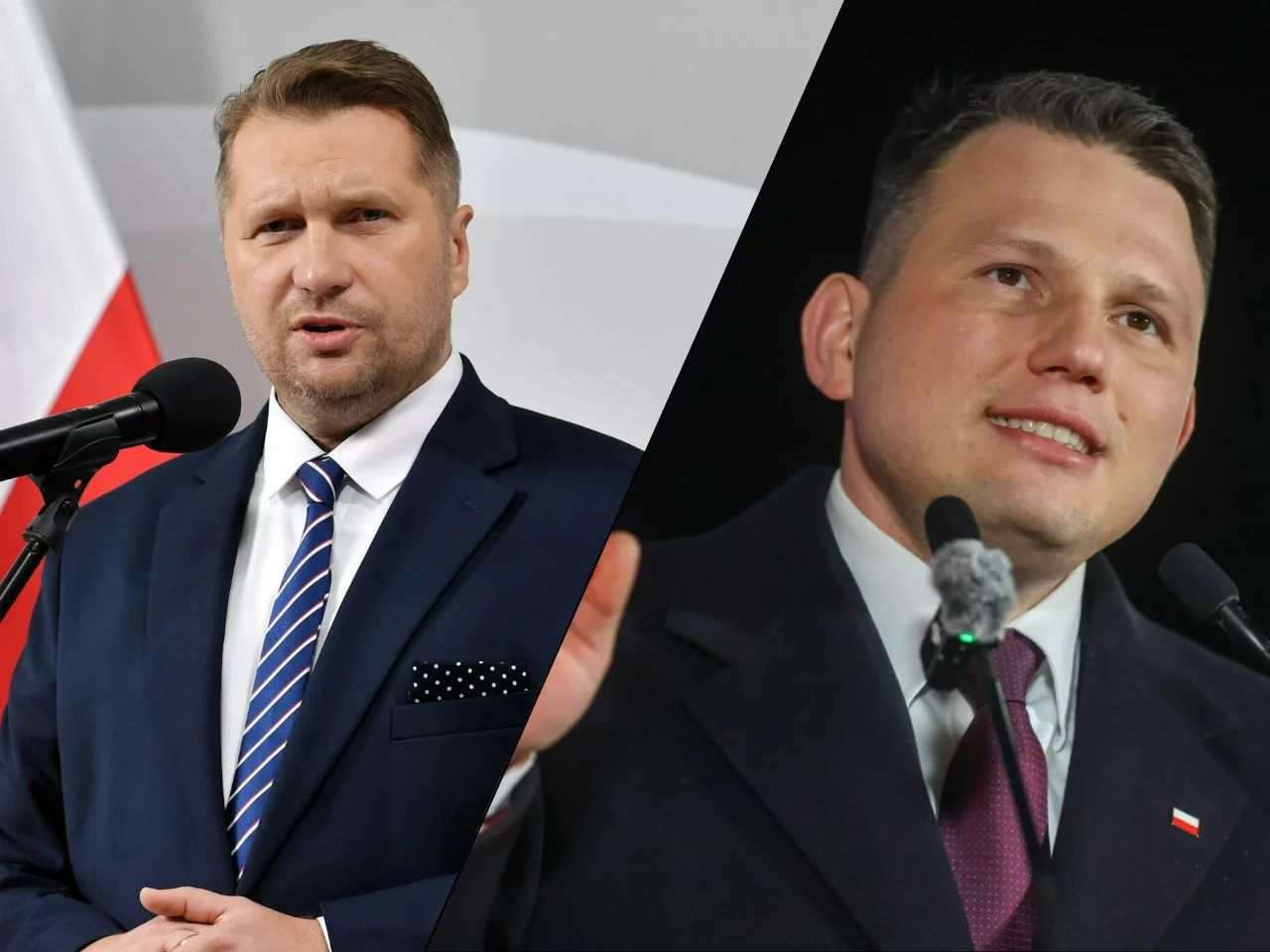 Przemysław Czarnek (PiS), Sławomir Mentzen (Konfederacja)