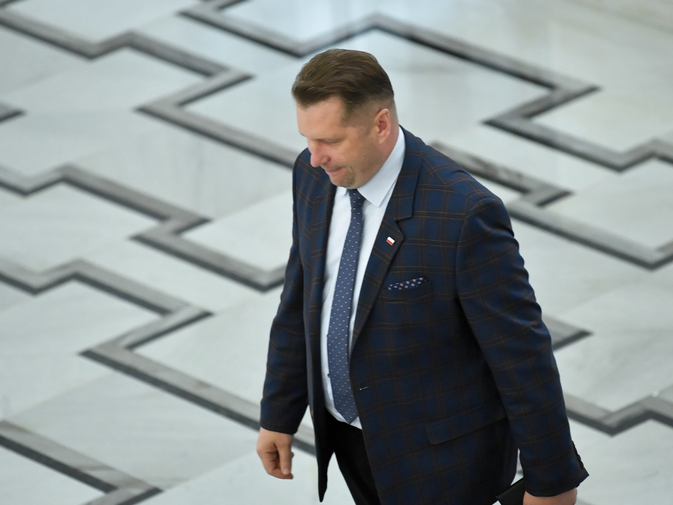 Minister edukacji i nauki Przemysław Czarnek