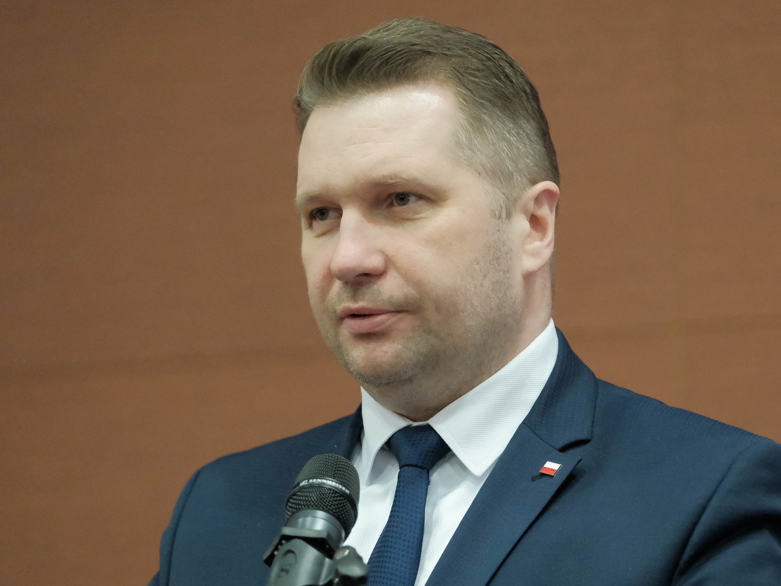 Minister edukacji i nauki Przemysław Czarnek