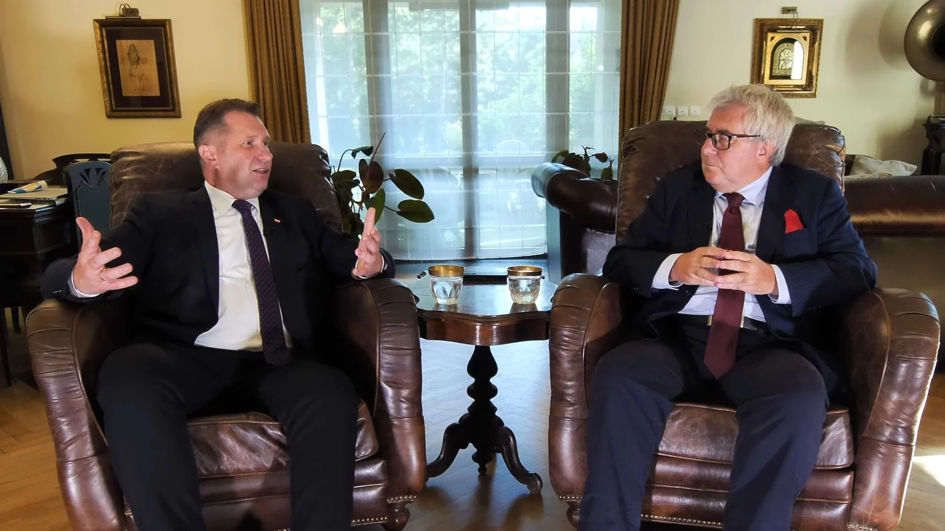 Przemysław Czarnek i Ryszard Czarnecki