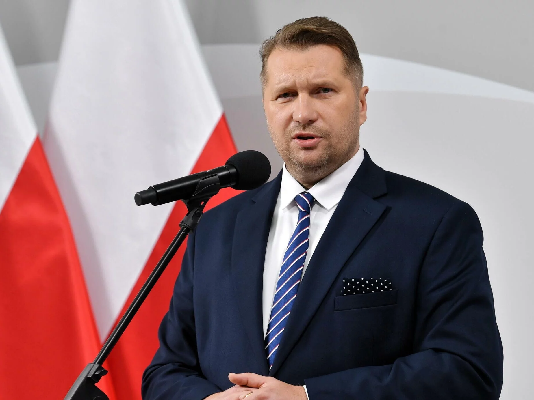 Minister edukacji i nauki Przemysław Czarnek