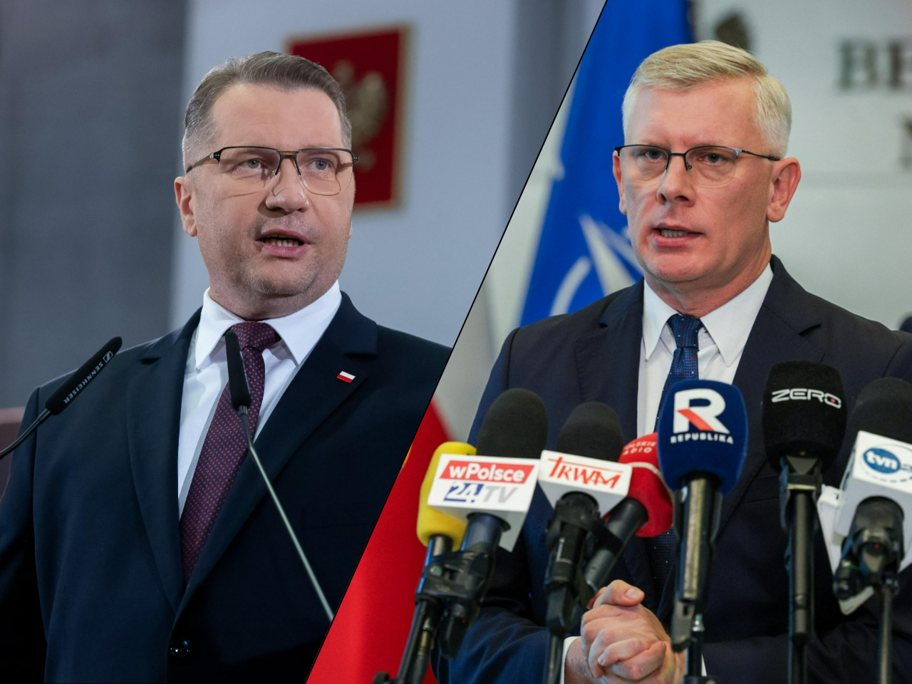 Przemysław Czarnek i Sławomir Cenckiewicz