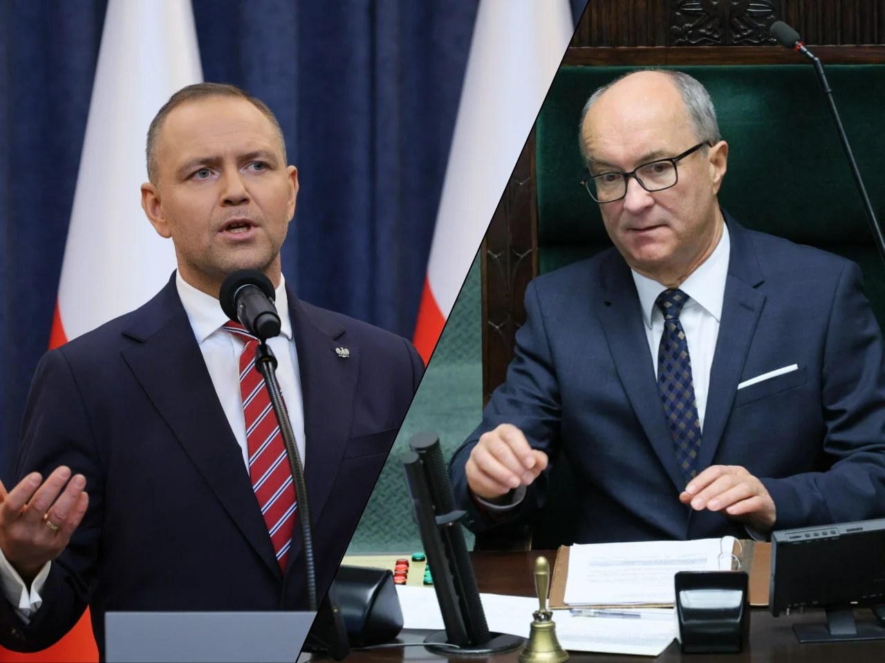 Karol Nawrocki, Włodzimierz Czarzasty