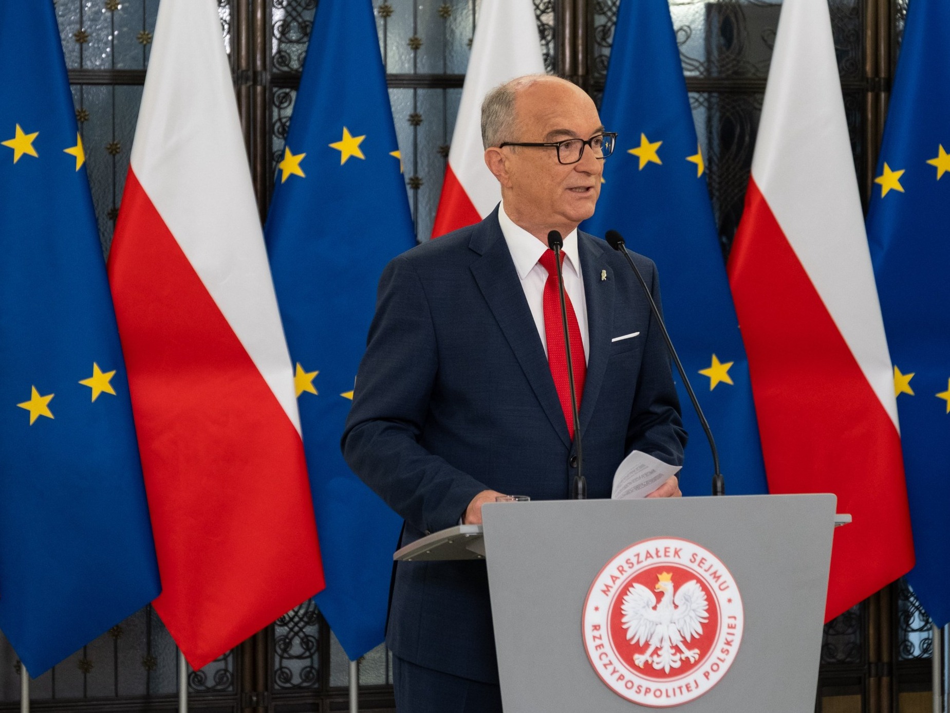 Marszałek Sejmu Włodzimierz Czarzasty