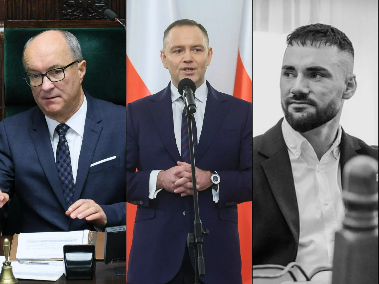 Włodzimierz Czarzasty, Karol Nawrocki, Łukasz Litewka