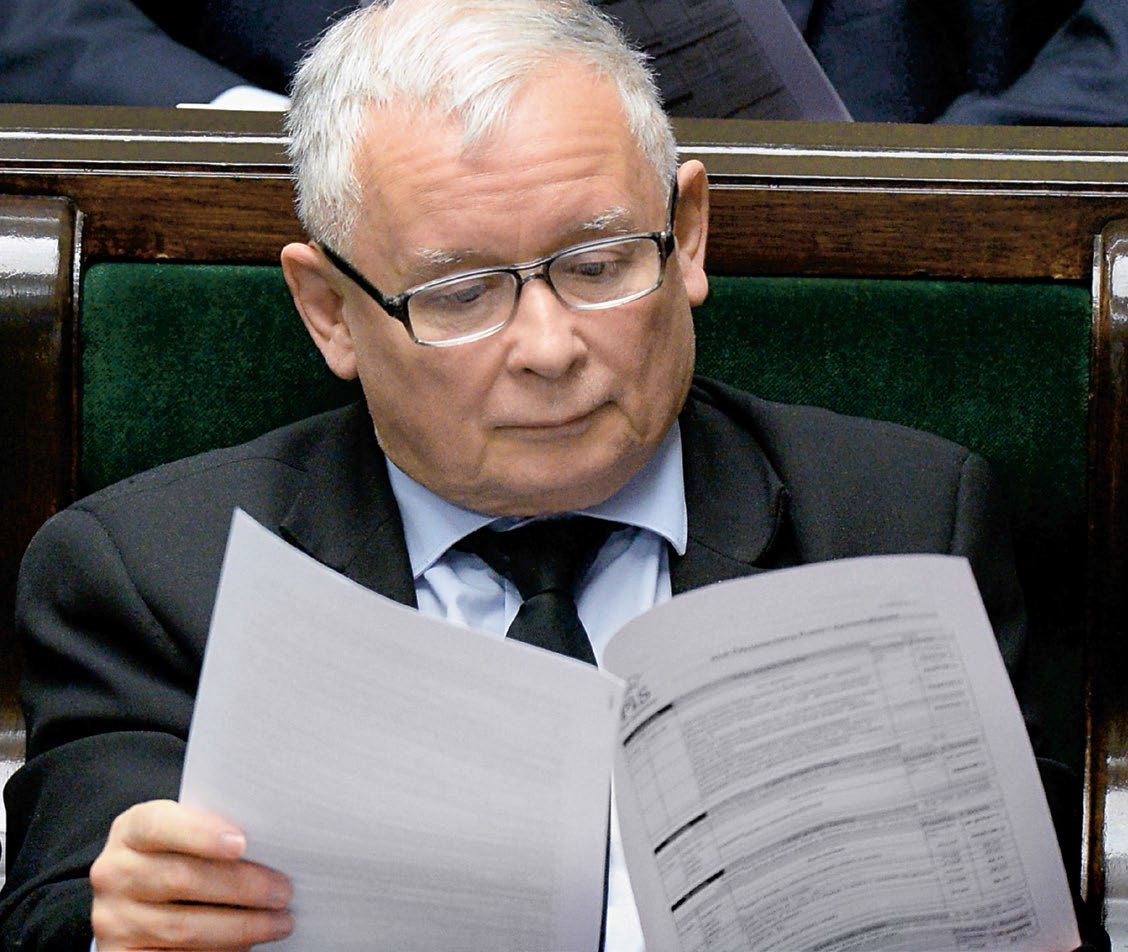 Jarosław Kaczyński w Sejmie