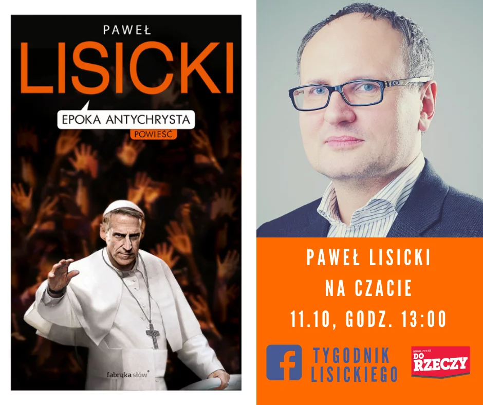 Czat z Pawłem Lisickim już 11 października