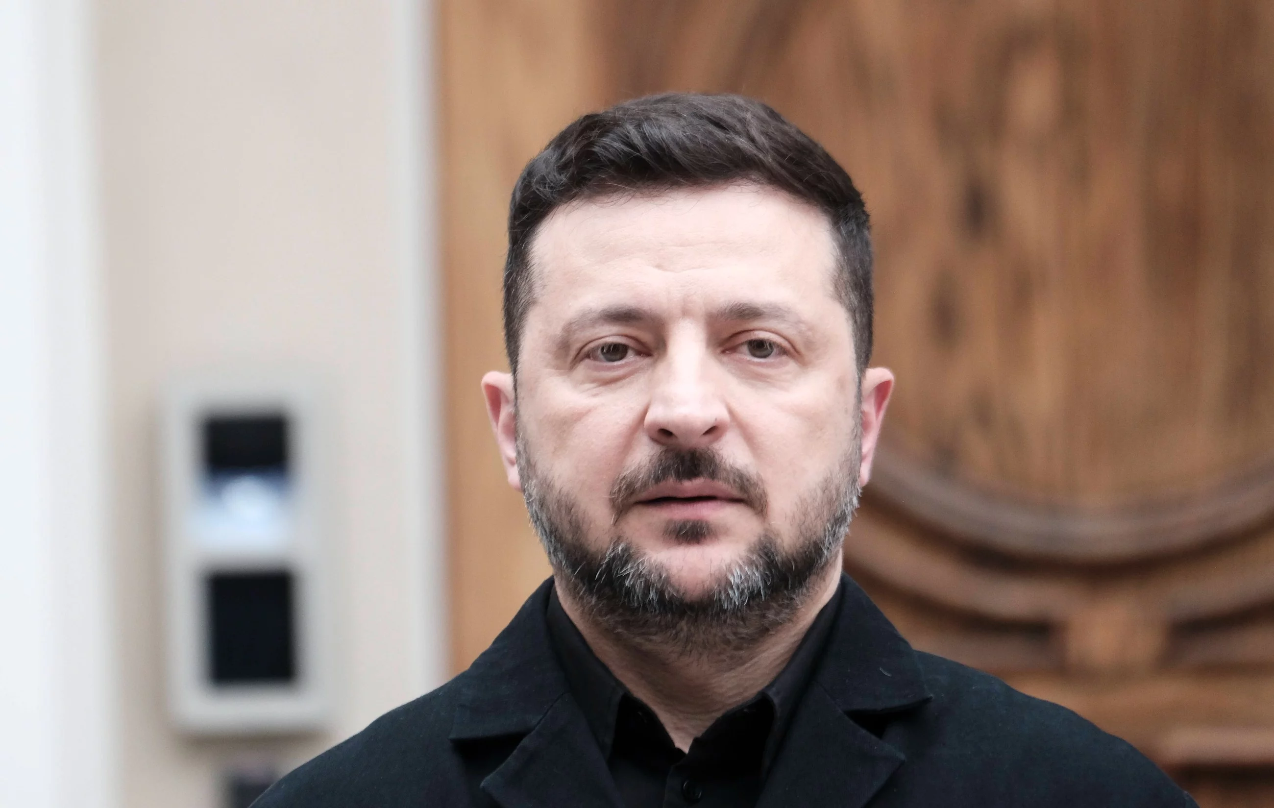 Prezydent Ukrainy Wołodymyr Zełenski