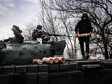 Czeski czołg T-72M1 na Ukrainie