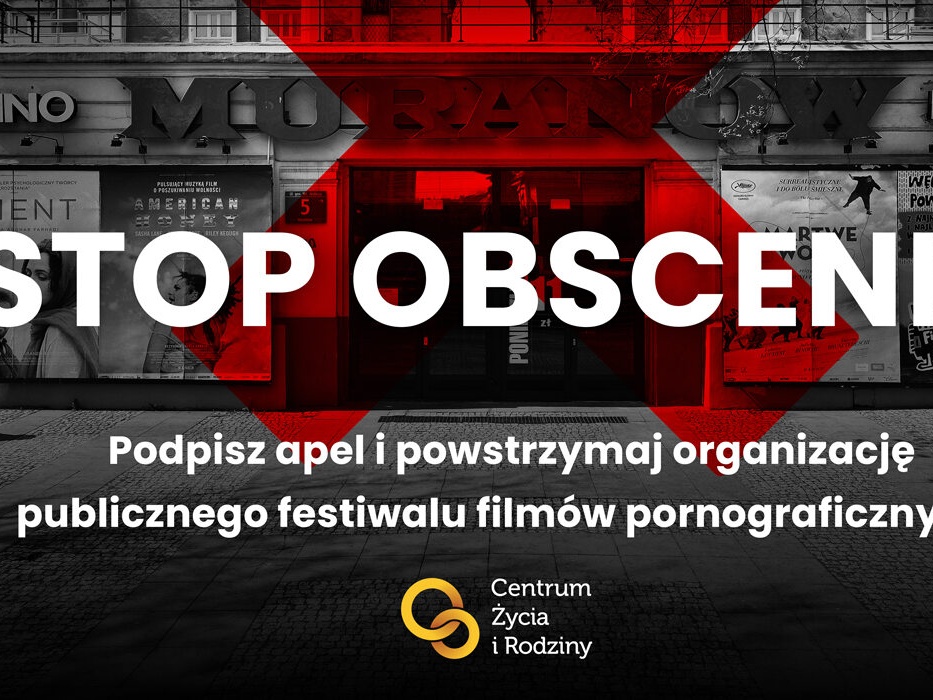 Stop obscenie. Centrum Życia i Rodziny