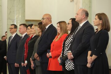 Członkowie trzeciego rządu premiera Mateusza Morawieckiego