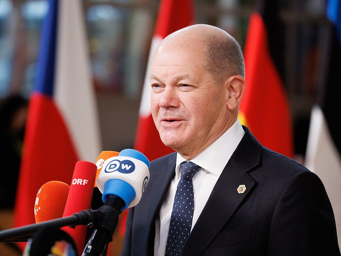 Olaf Scholz, kanclerz Niemiec