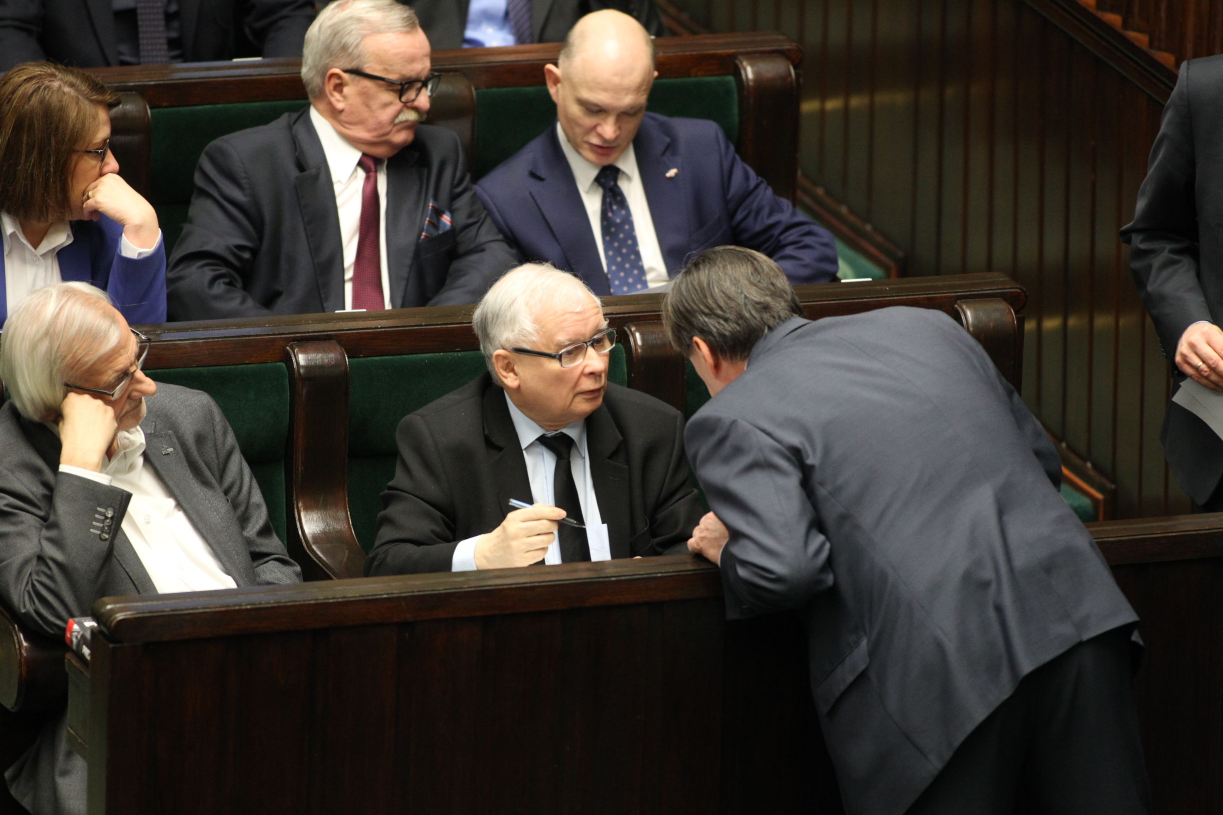 Jarosław Kaczyński w Sejmie