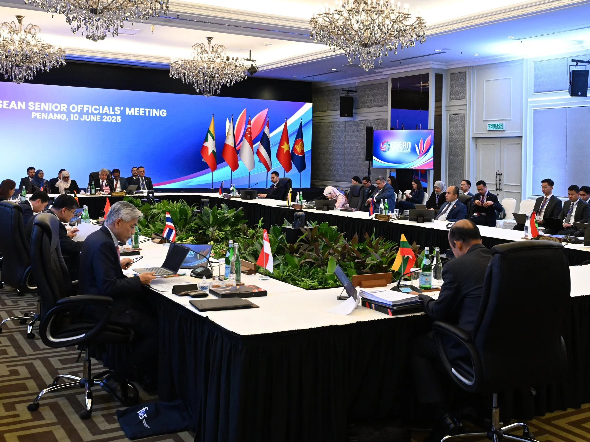 Spotkanie wyższych urzędników ASEAN w Penang w Malezji