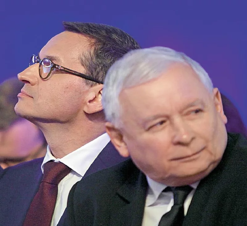 Mateusz Morawiecki i Jarosław Kaczyński