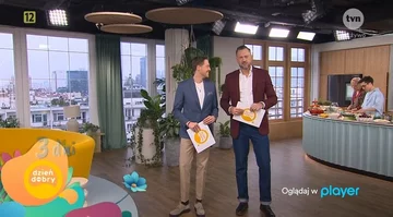 Damian Michałowski i Marcin Prokop w "Dzień dobry TVN"