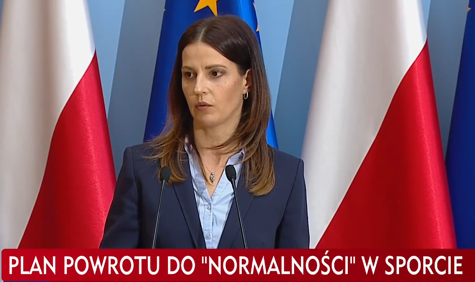 Minister sportu Danuta Dmowska-Andrzejuk