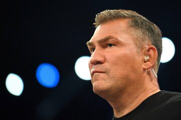 Dariusz "Tiger" Michalczewski podczas gali bokserskiej KnockOut Boxing Night