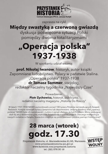 Debata: Operacja polska 1937-1938