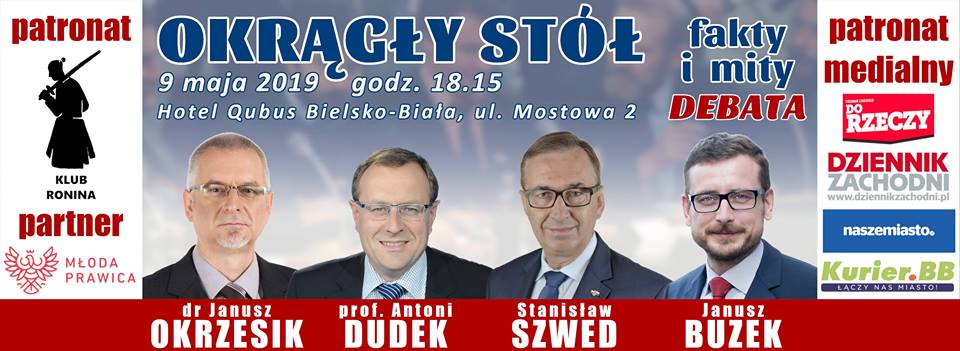 "Okrągły Stół - fakty i mity". Debata pod patronatem DoRzeczy.pl już 9 maja