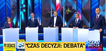 debata wyborcza w TVN24