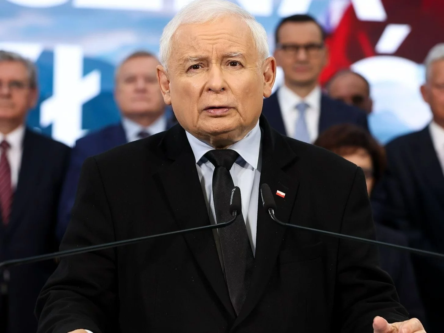 Prezes PiS Jarosław Kaczyński