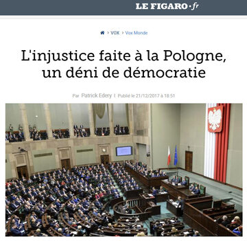 "Decyzja arbitralna i bardziej bezużyteczna". Publicysta "Le Figaro" ostro o działaniach KE wobec Polski