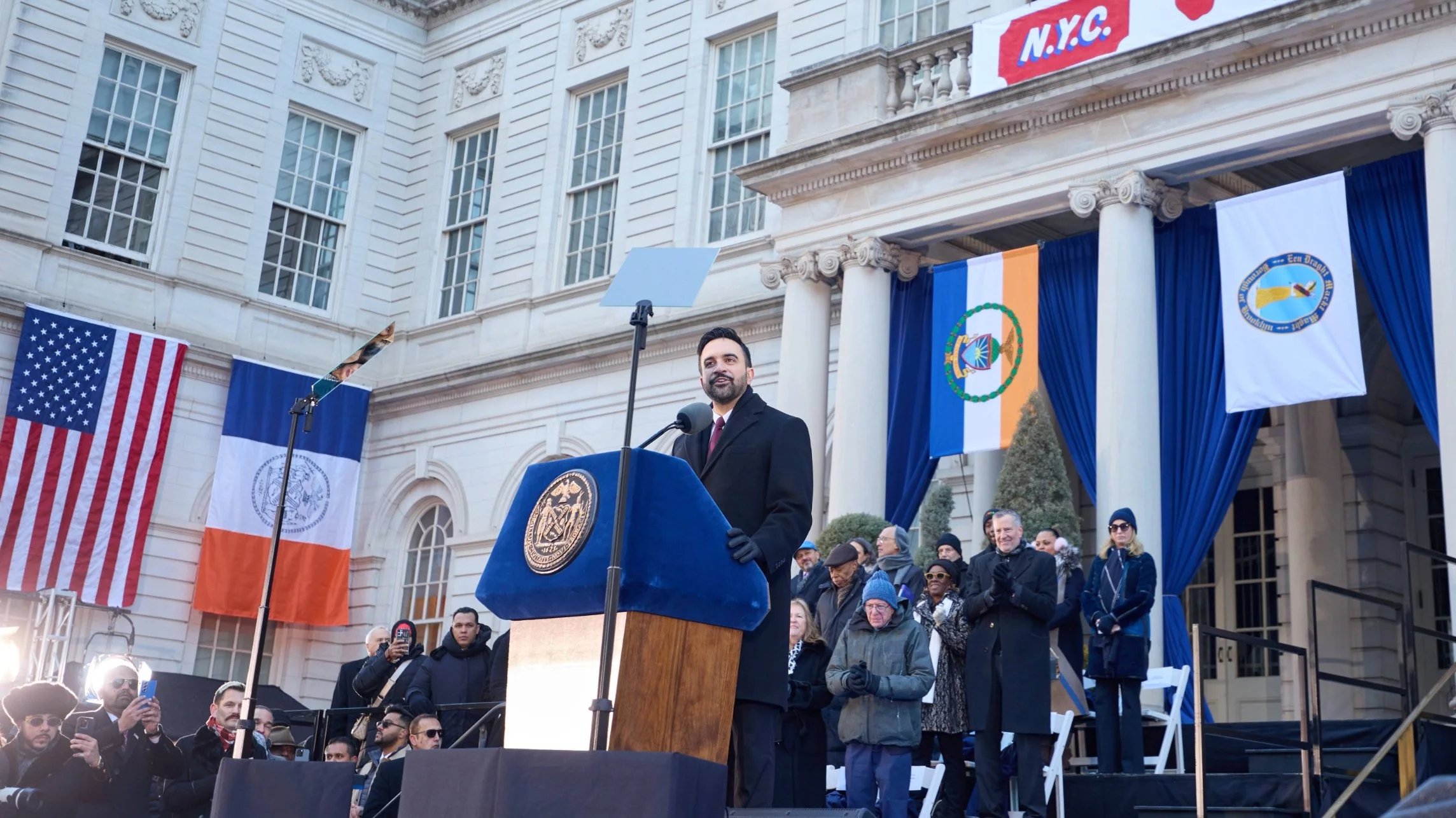 Zohran Mamdani, przemówienie inauguracyjne
