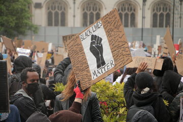 Demonstracja Black Lives Matter