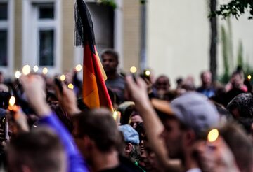 Demonstracja w Köthen