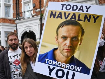 Demonstracja w obronie Aleksieja Nawalnego