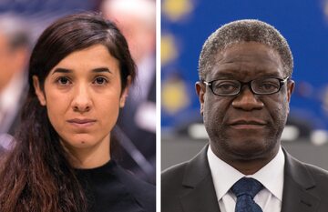 Denis Mukwege oraz Nadia Murad, walczący z przemocą na tle seksualnym, zostali laureatami tegorocznej Pokojowej Nagrody NoblaEEGER