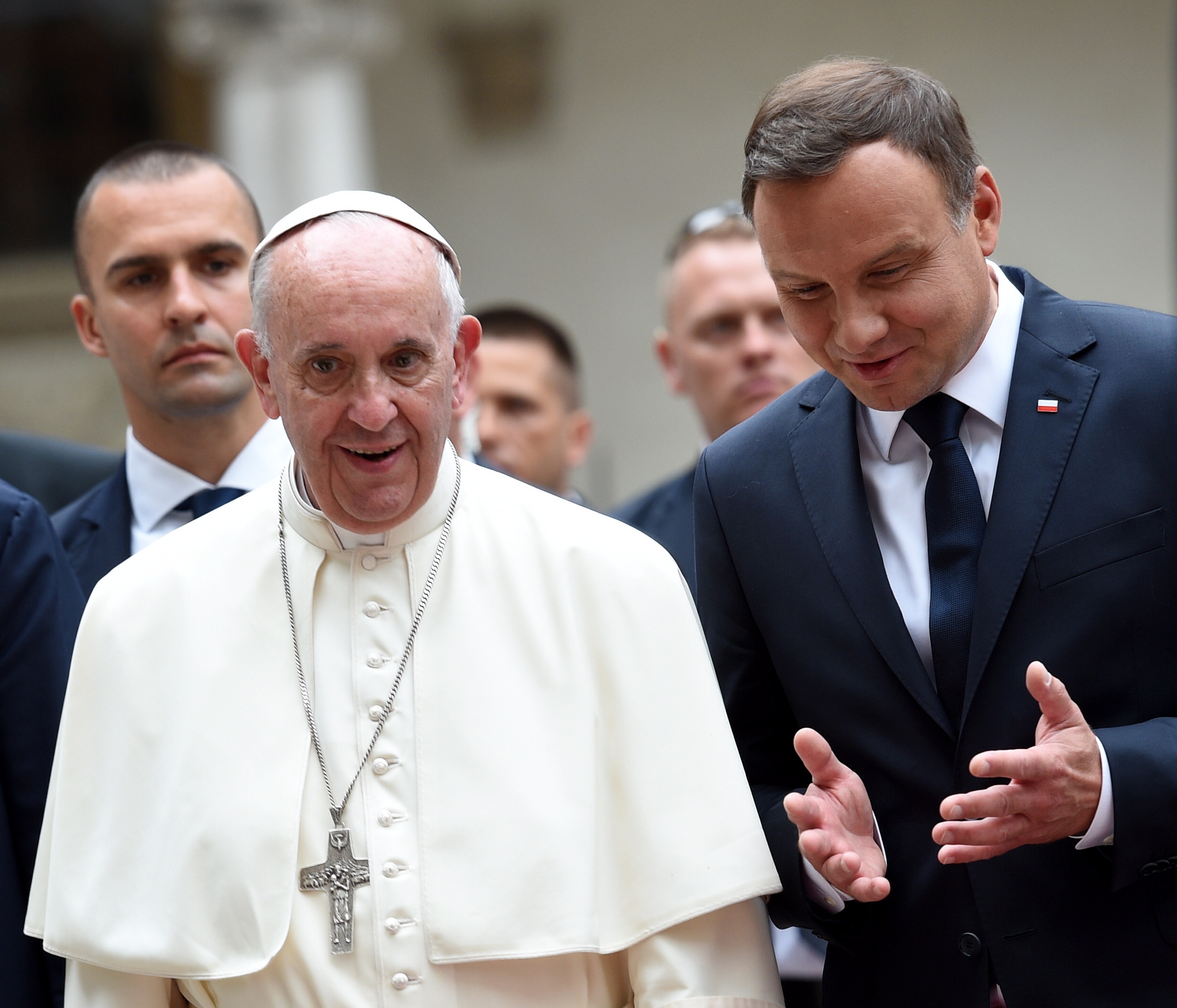 Andrzej Duda, papież Franciszek