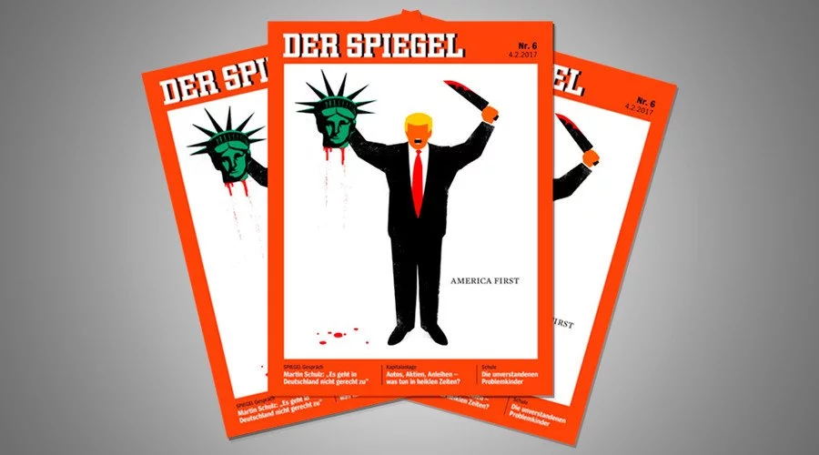 Donald Trump na okładce "Der Spiegel"