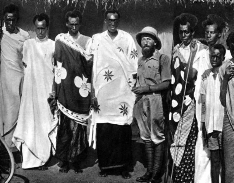 Kazimierz Nowak w Rwandzie